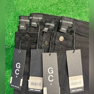 Lot of 4 Plus Size Good Counsel Black Pants